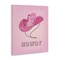 Stupell Industries Howdy Pink Cowgirl Hat Canvas Wall Art Design by Nataly White